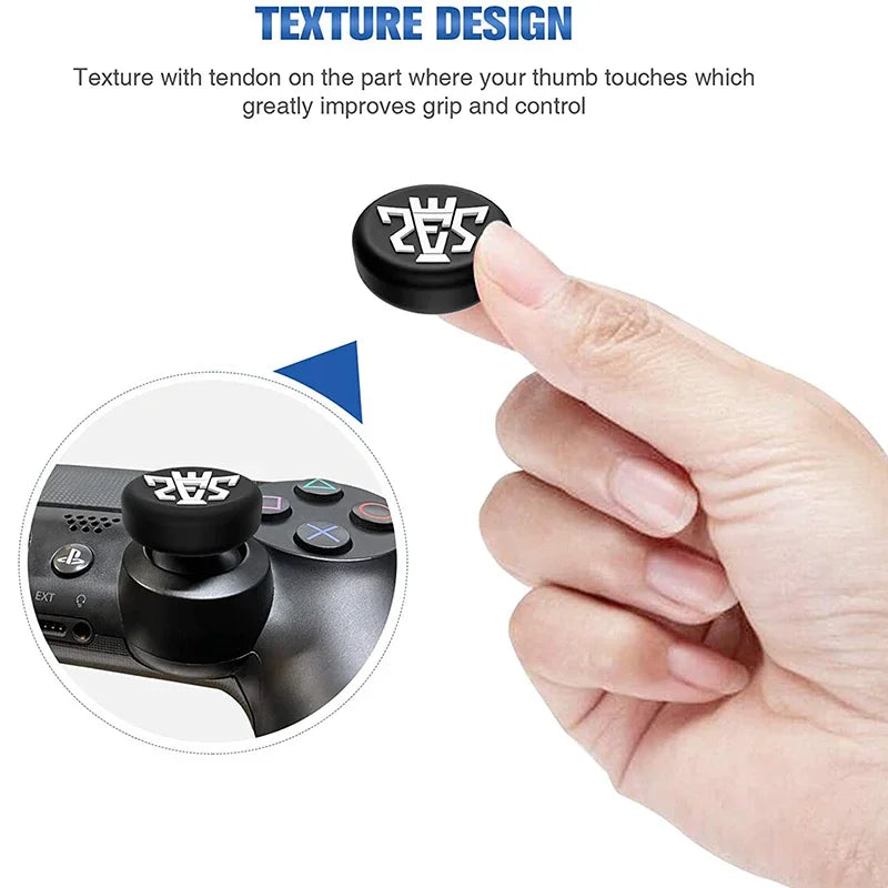 4Pcs Silicone Joystick Thumb Grips Protector Rocker Cap for PS5 NS PRO for XBOX Series X Controller Game Accessories